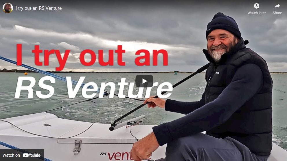 Roger Barnes - I try out an RS Venture