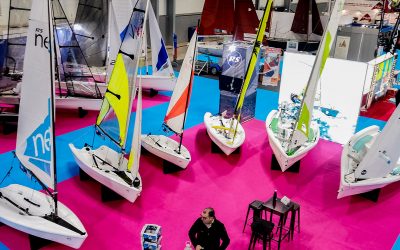 Behind the scenes at the RYA Dinghy & Waterpsorts Show 2022