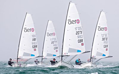 Why is the RS Aero a fantastic modern dinghy for single-handed youth racing?
