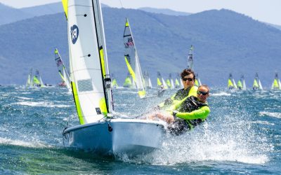 Breeze On! Day 2 of the RS Feva World Championships 2023