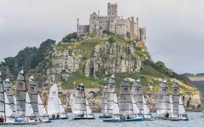 Noble Marine Rooster RS400 National Championships 2023 at Mounts Bay, Cornwall