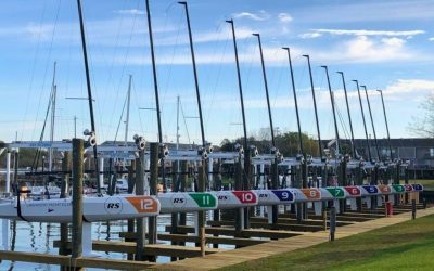 RS21s all set for the Sears Cup at Lakewood Yacht Club, Texas