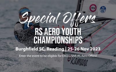 Exclusive Offers when you Sign-Up to the RS Aero UK Youth Championships 2023!