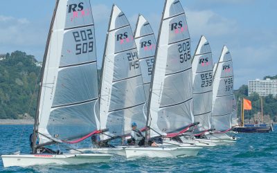 Noble Marine Allen RS100 National Championships 2023 at Royal Torbay YC