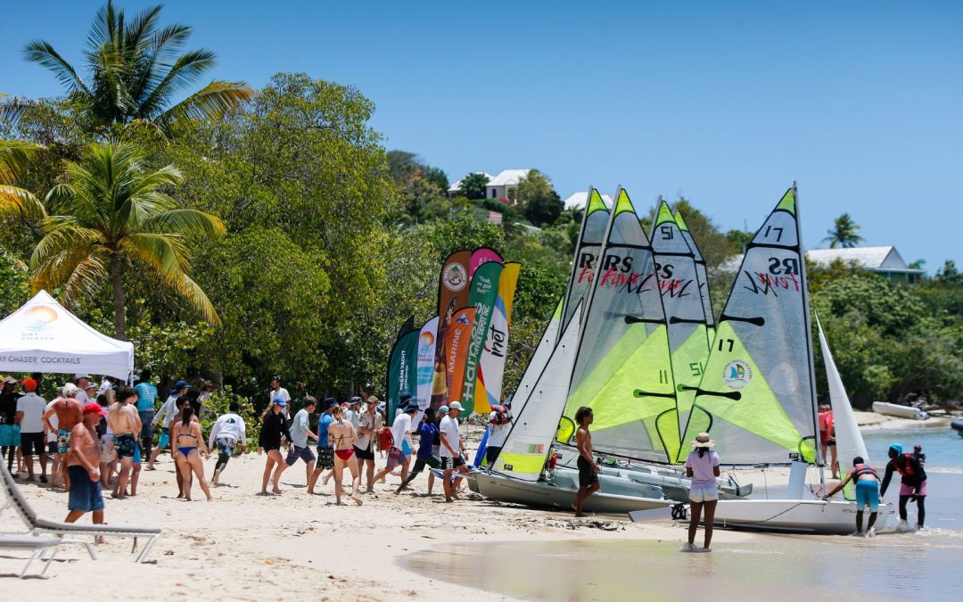 RS Elites and RS Fevas at the 55th Edition of Antigua Sailing Week